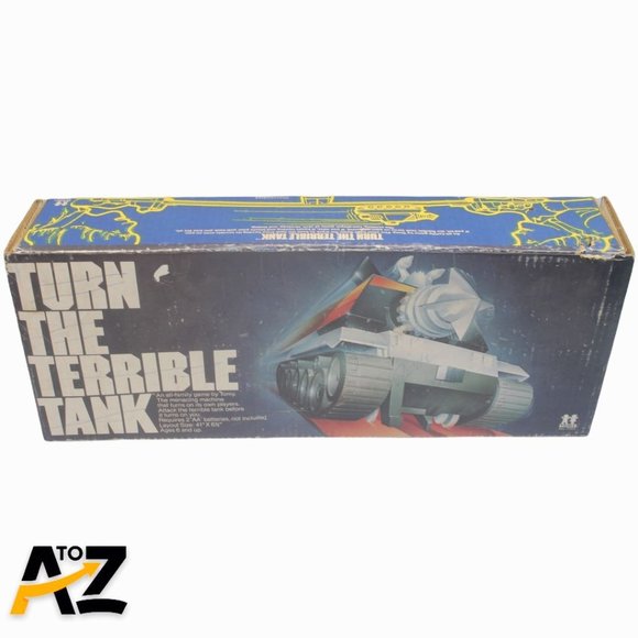 Vintage 1979 Tomy Board Game Turn The Terrible Tank Missing Pieces - Picture 10 of 12